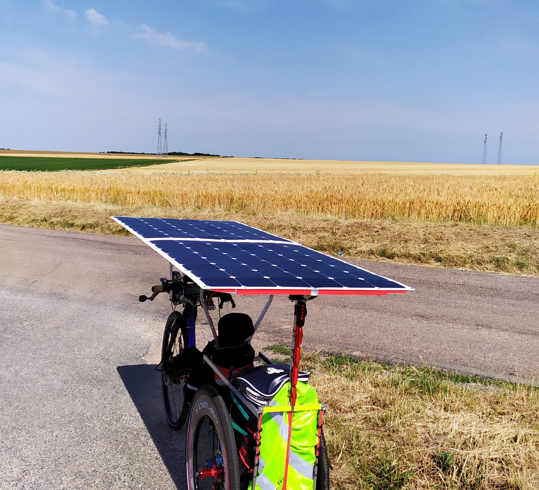 Hottest day to start my trip...at 40°C