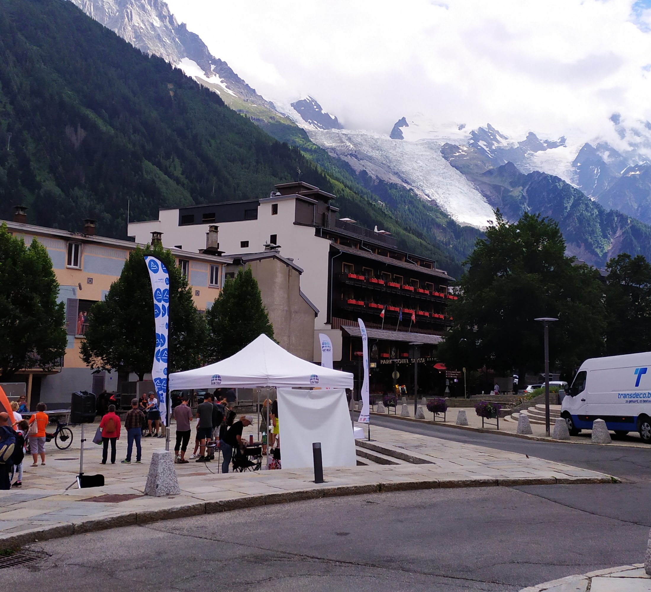 First arrived in Chamonix